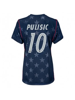 Zenske Futbalové oblečenie Spojené štáty Christian Pulisic #10 MS 2026 Krátky Rukáv - Preč